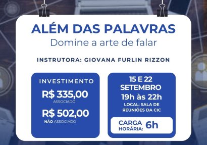 Curso "Além das Palavras"